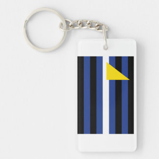 WATERSPORTS PRIDE FLAG KEYCHAIN