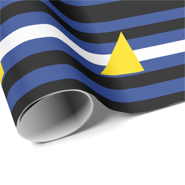 Watersports Pride Flag Wrapping Paper (Roll Corner)