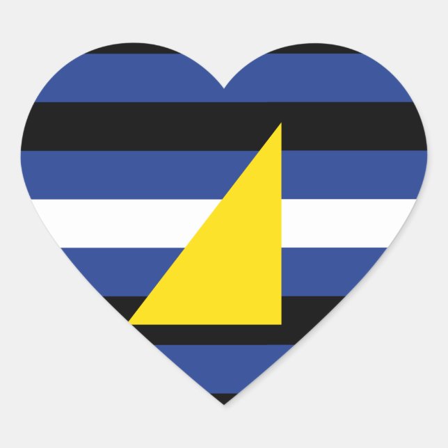 WATERSPORTS PRIDE HEART STICKER (Front)