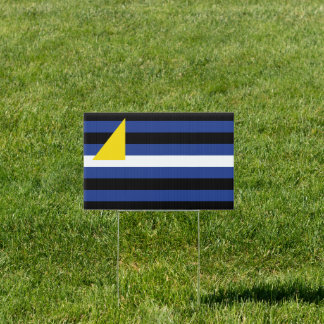 Watersports Pride House Flag Sign