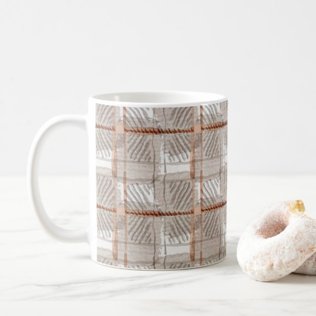 Watertaupe Tartan Mug (With Donut)