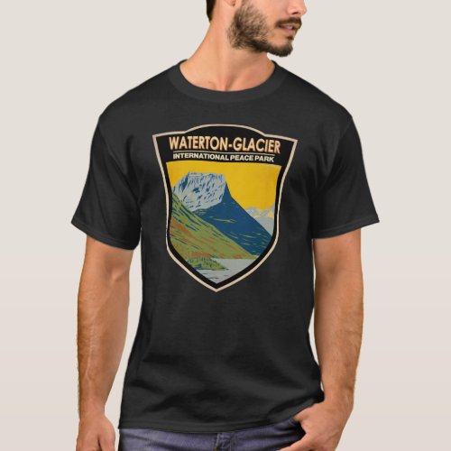 Waterton_Glacier International Peace Park Vintage T_Shirt