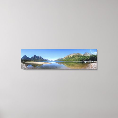 Waterton Lake _ Glacier National Park Canvas Print