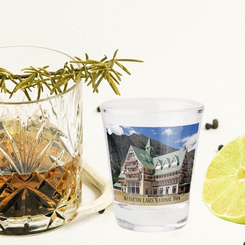 Waterton Lakes National Park Canada Shot Glass