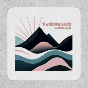 Waterton Lakes National Park Colored Hills Patch