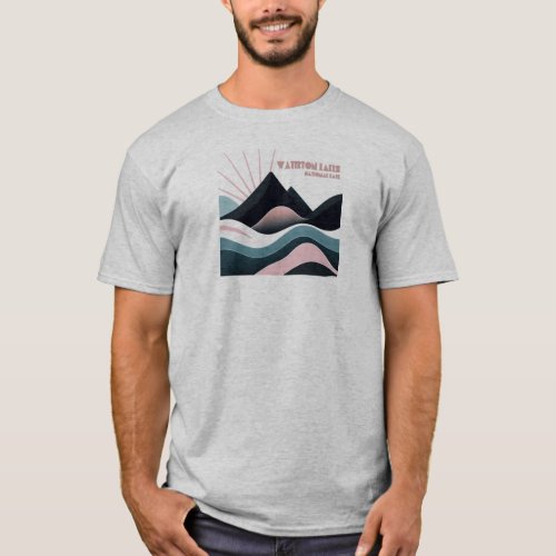 Waterton Lakes National Park Colored Hills T_Shirt