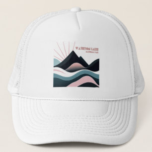 Waterton Lakes National Park Colored Hills Trucker Hat