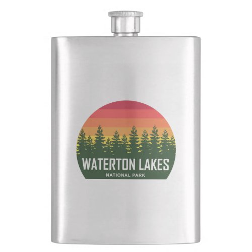 Waterton Lakes National Park Flask