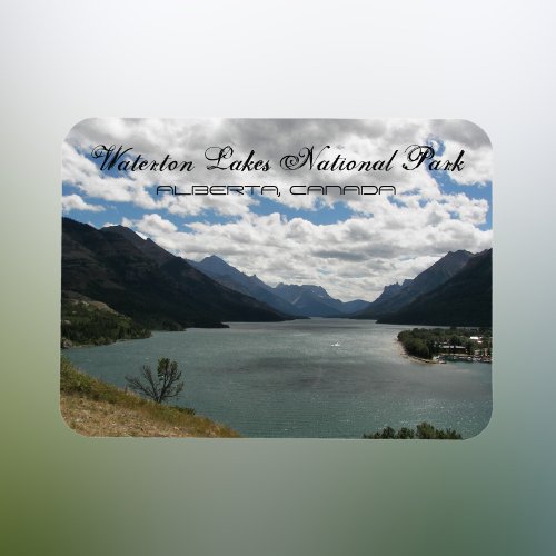 Waterton Lakes National Park Landscape Magnet
