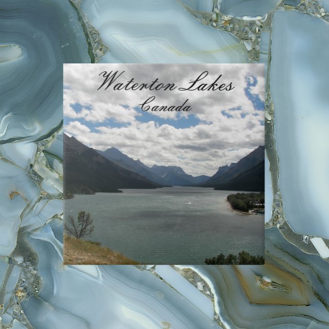 Waterton Lakes National Park Photo Tile (In Situ)