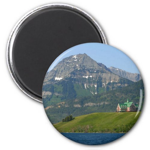 Waterton Lakes National Park Prince Of Wales Hotel Magnet