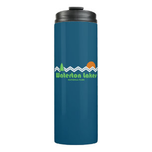 Waterton Lakes National Park Retro Thermal Tumbler