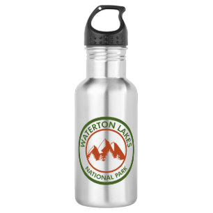 Waterton Lakes National Park Stainless Steel Water Bottle