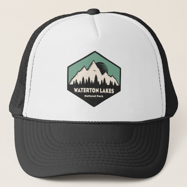 Waterton Lakes National Park Trucker Hat (Front)