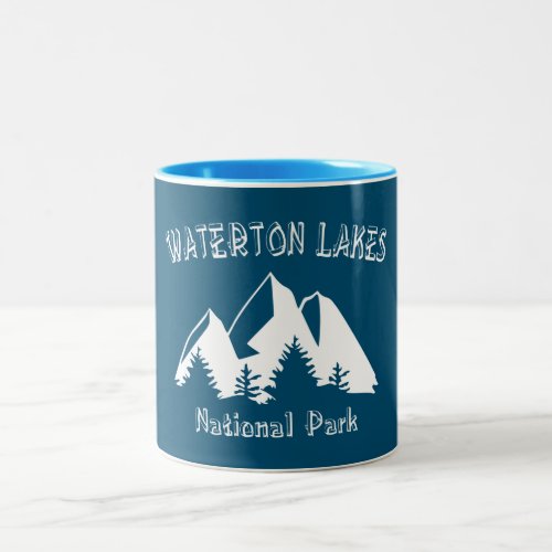 Waterton Lakes National Park Two_Tone Coffee Mug