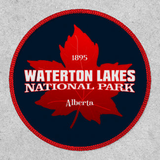 Waterton Lakes NP (maple leaf) Patch