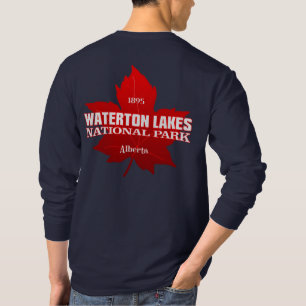 Waterton Lakes NP (maple leaf) T-Shirt