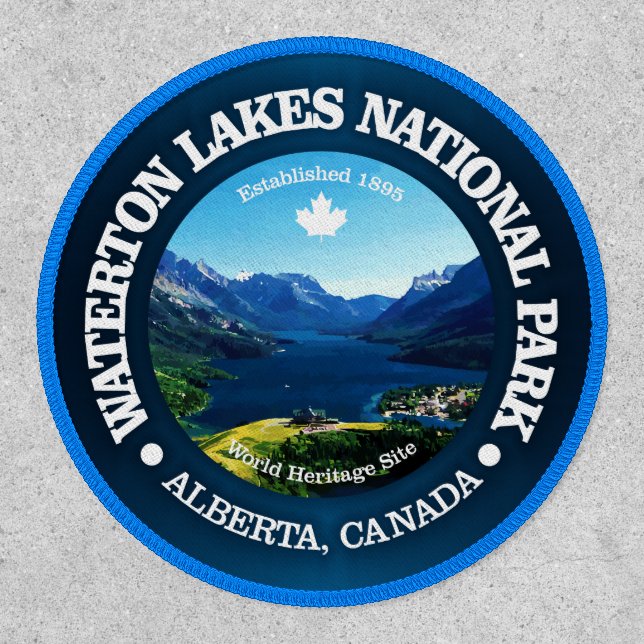Waterton Lakes NP  Patch (Front)