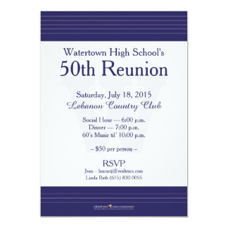 50Th High School Reunion Invitations 8