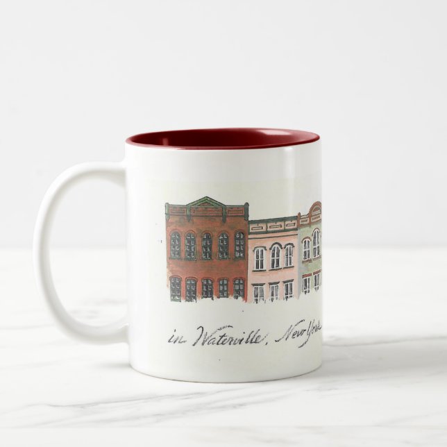 Waterville Main Street 11 oz mug (Left)