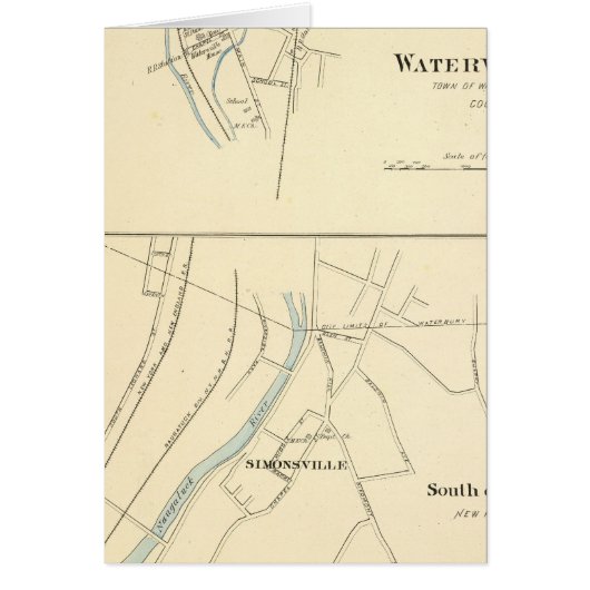 Waterville, S of Waterbury (Front)