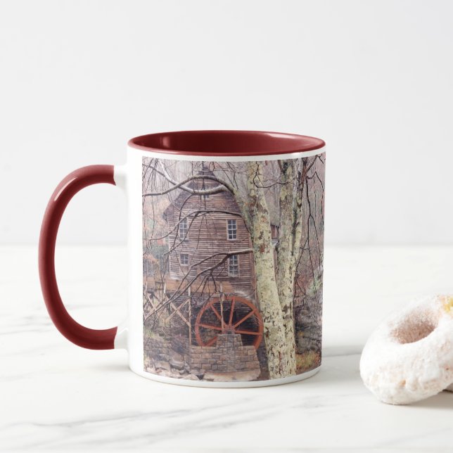 Waterwheel Mug (With Donut)