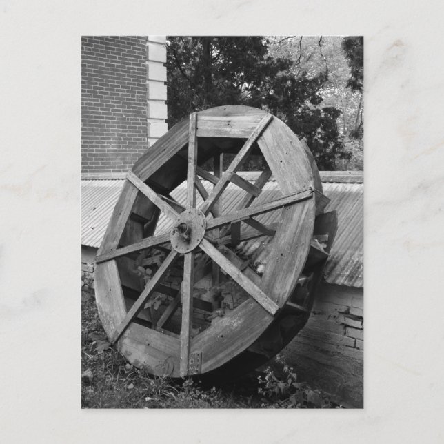 Waterwheel Postcard (Front)