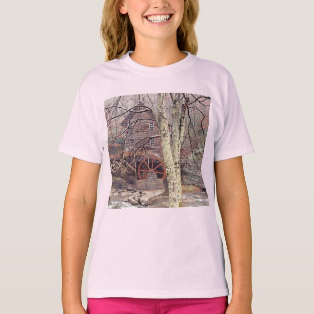 Waterwheel  T-Shirt (Front)