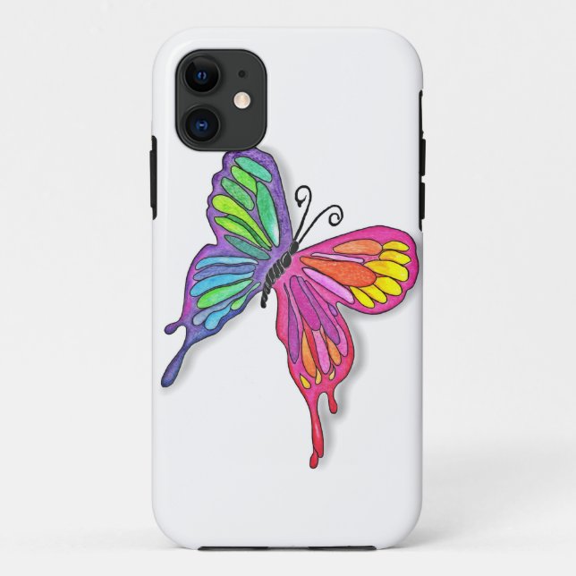 Watery  Butterfly Case-Mate iPhone Case (Back)