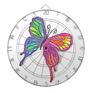 Watery  Butterfly Dart Board