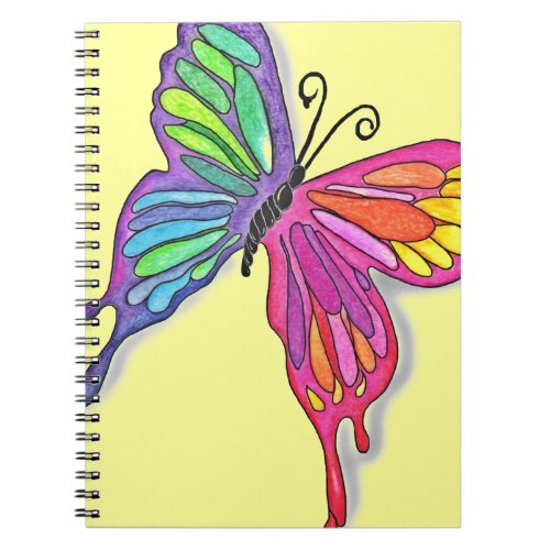 Watery  Butterfly Notebook