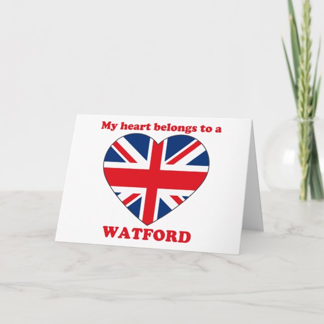 Watford Holiday Card (Front)