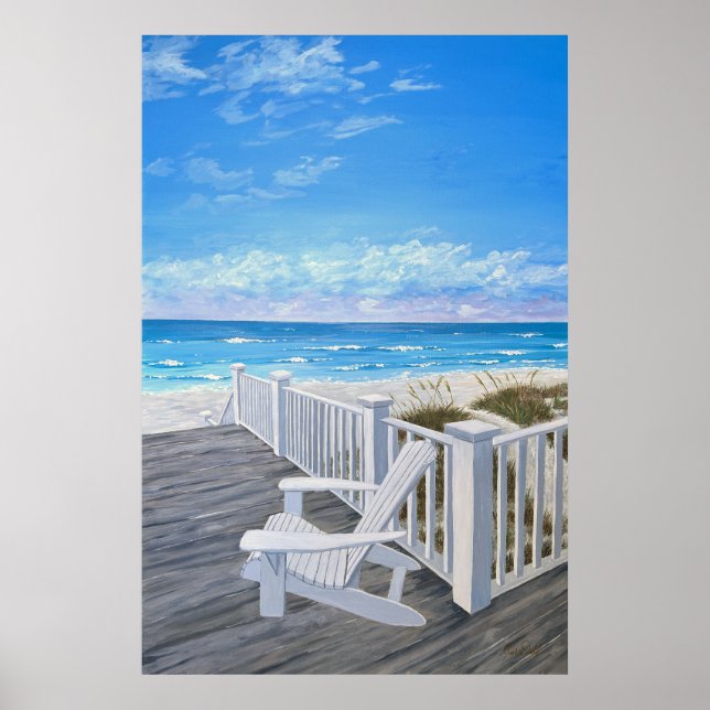 Wating 24" x 36" Poster Print (Front)