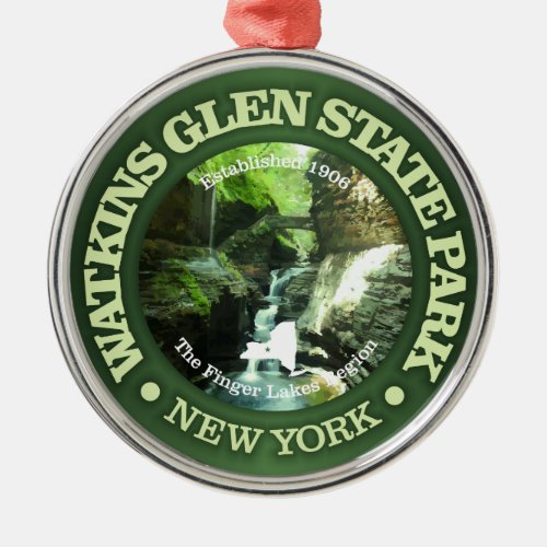 Watkins Glen SP Metal Ornament