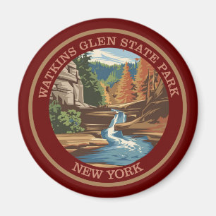 Watkins Glen State Park, New York. Color Magnet