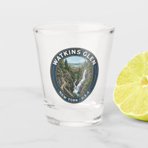 Watkins Glen State Park USA Shot Glass