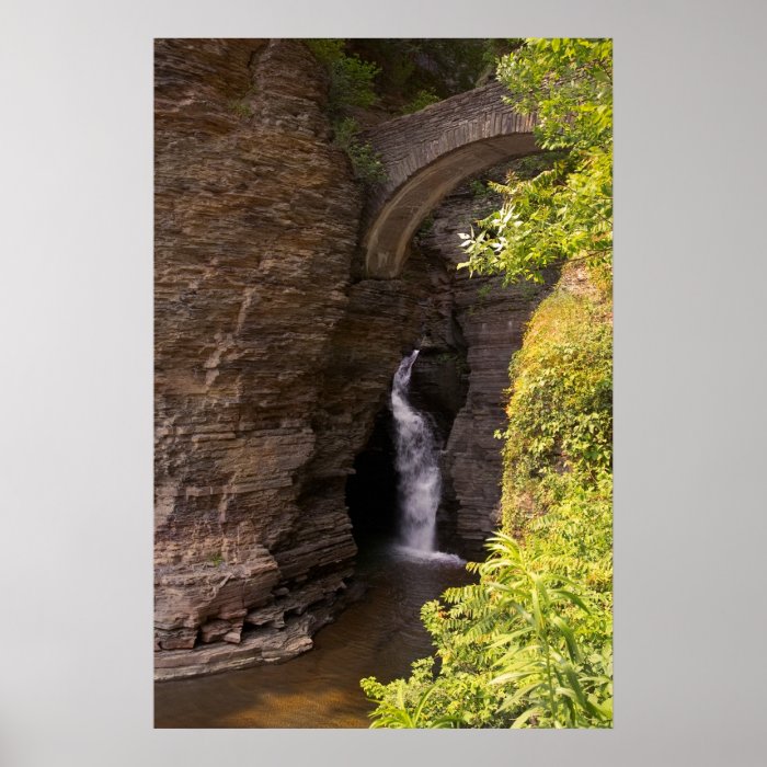 Watkins Glen Waterfall  Print