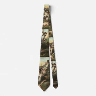 Watson and the Shark by John Singleton Copley Neck Tie