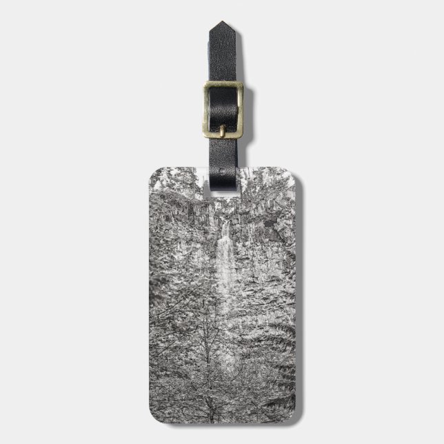 Watson Falls Luggage Tag (Front Vertical)