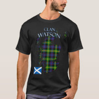 Watson Scottish Clan Tartan Scotland