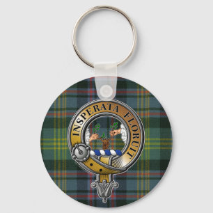 Watson Tartan & Badge Keychain