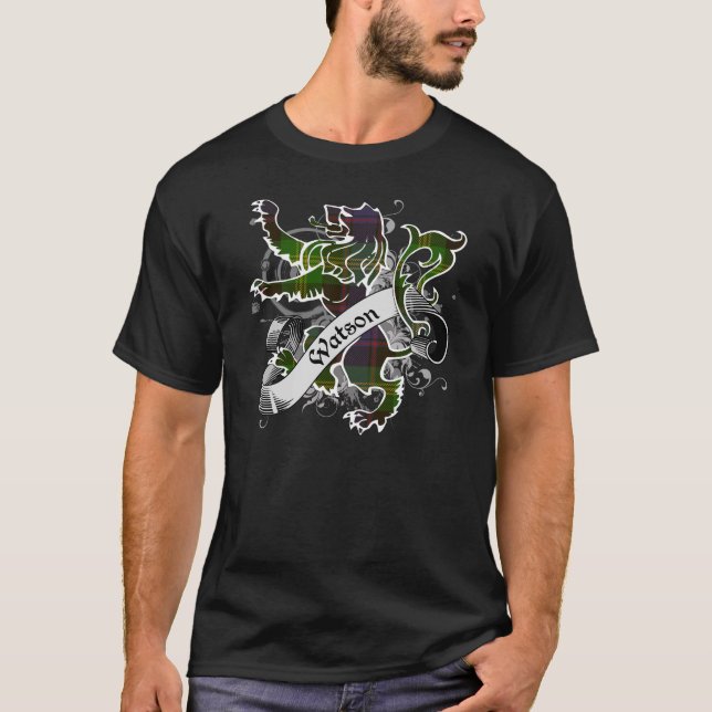 Watson Tartan Lion T-Shirt (Front)