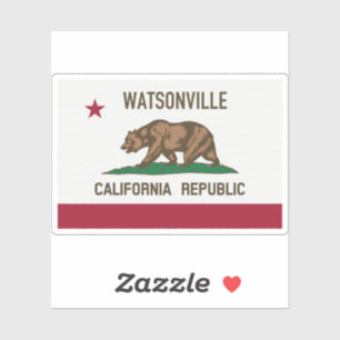 Watsonville CA Sticker
