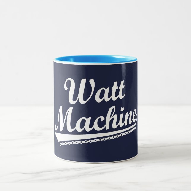 Watt Machine Two-Tone Coffee Mug (Center)