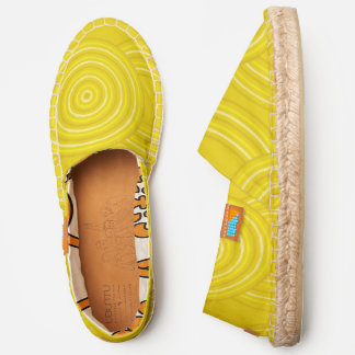 Wattle Dreamtime River Australian Pattern Espadrilles