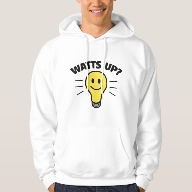 Watts Up? Hoodie (Front)