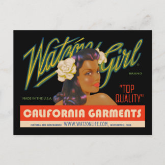 Watzón Girl #4 © Postcard