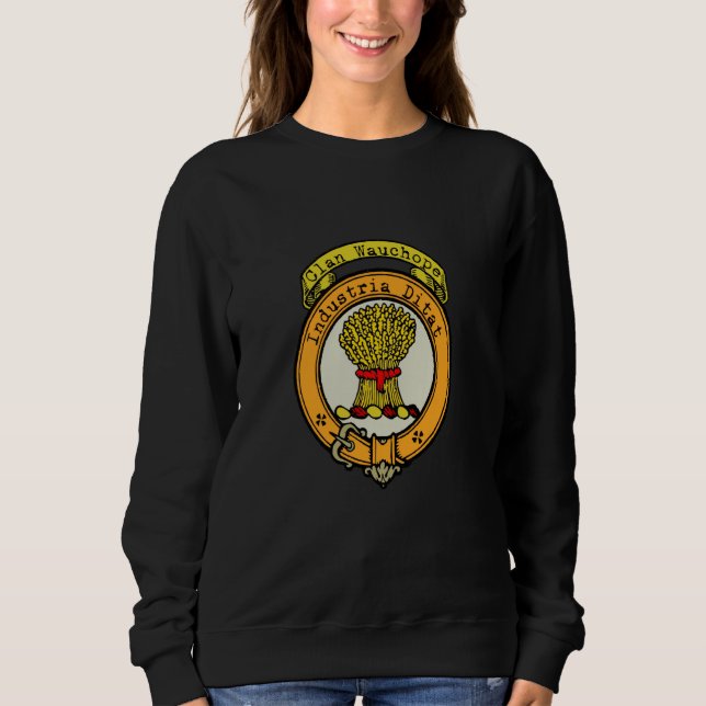 Wauchope Clan Scottish Crest Sweatshirt (Front)
