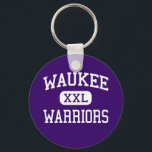 Waukee - Warriors - High School - Waukee Iowa Keychain<br><div class="desc">Go Waukee Warriors! #1 in Waukee Iowa. Show your support for the Waukee High School Warriors while looking sharp. Customize this Waukee Warriors design with your favorite sport, activity, or school group. Personalize it with your name and jersey number, or your favorite player's name and jersey number. If you're alumni,...</div>