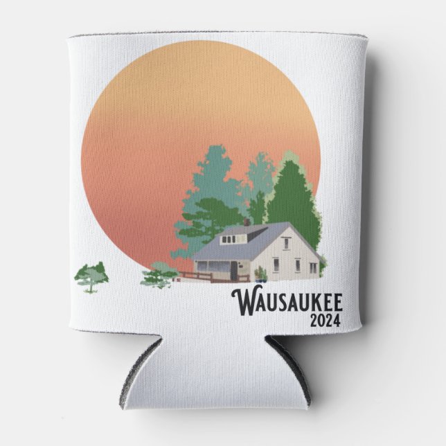 Wausaukee Can Cooler (Front)